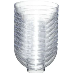Gifi Verrine x50 + mini-cuillère x50 réutilisable transparent