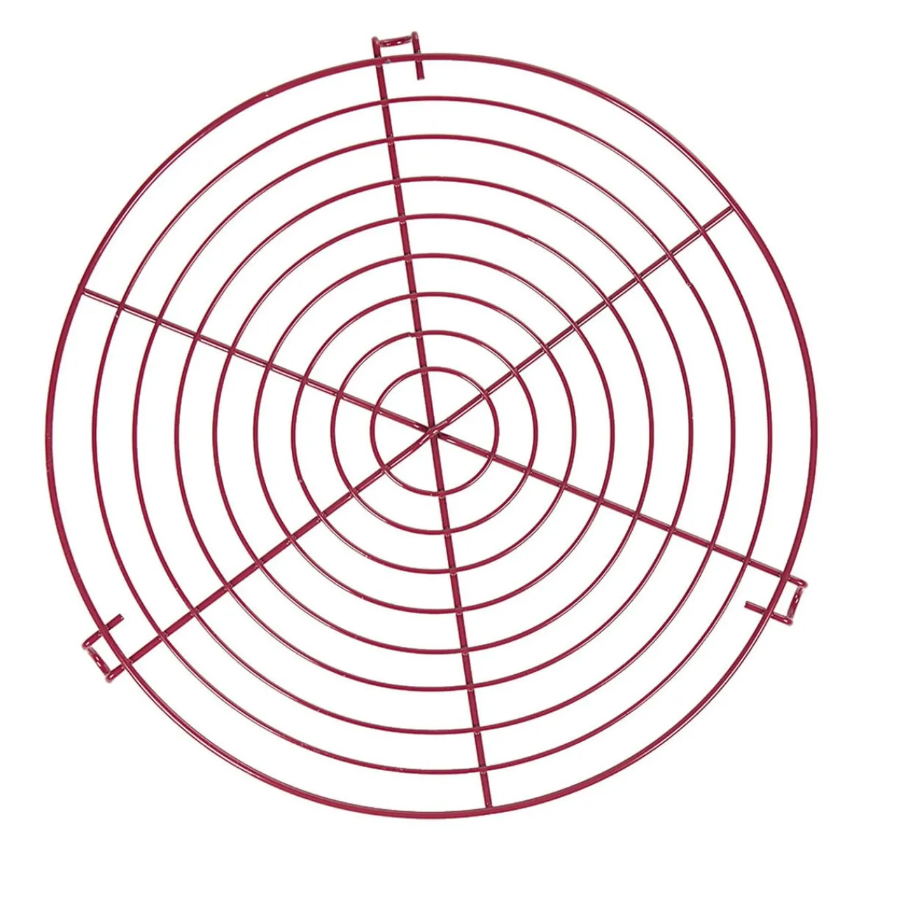 Gifi Volette à gâteau ronde en métal rose