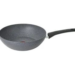 Gifi Wok Tefal aluminium effet pierre Ø28cm