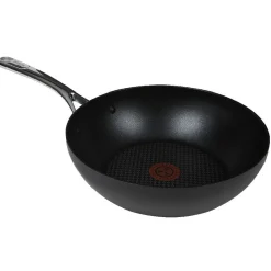 Gifi Wok Tefal Reserve Collection tous feux couvercle verre